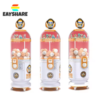 Distributeur automatique de consoles de jeu de prix d'oeufs de torsion de ballon de centre commercial de jouets de capsule à jetons