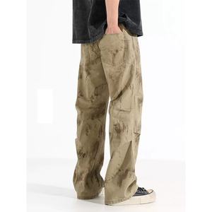 New Arrivals Custom Streetwear Baggy Straight Leg Printed Used <b>Cargo</b> <b>Pants</b> for Men <b>Parachute</b> <b>Pants</b> Men's <b>Pants</b> Trousers - Product Image 5