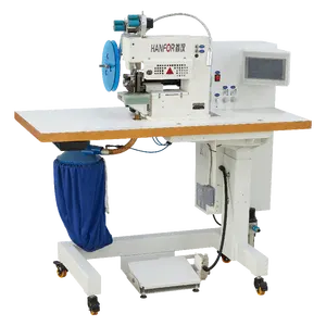 Fusing Tape Bonding Seamless Bonding Machine WIth Trimming Edge Seamless Garments Machinery Supplier HF-801