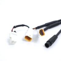 2.0MM JST pria ke Wanita konektor sisi ganda 2/3/4 Pin PH terminal PVC kabel tembaga terisolasi Harness untuk mobil