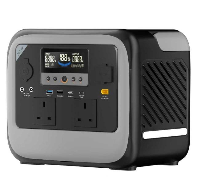 500W 700W Portable Power Station Light Weight LFMP Battery for Outdoor Camping Use