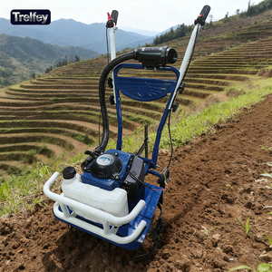 Mini cultivateur portable et motoculteur de jardin 25 kg Machine à essence légère pour petites exploitations agricoles et aménagement paysager - Product Image 3
