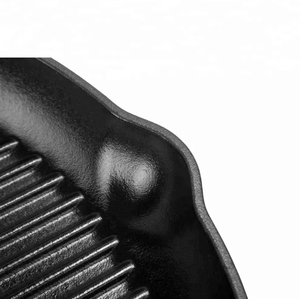 Directly Factory Price square Enameled Cast Iron <strong>Grill</strong> <strong>Pan</strong> Meat Frying <strong>Pan</strong> Bakeware - Product Image 4