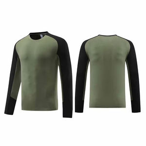 Camisetas de Baloncesto de Fábrica OEM con Cuello Redondo, Cómodas, Ligeras, de Talla Grande, Transpirables, de Secado Rápido, Manga Larga, Unisex, Deportivas - Product Image 4