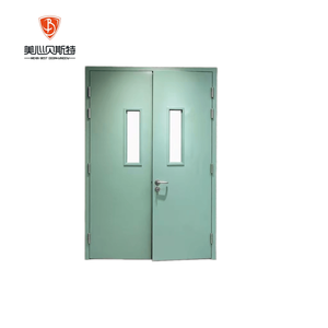 Porte d'évacuation d'urgence en acier ignifuge Mexin Apartment, porte coupe-feu en acier - Product Image 2