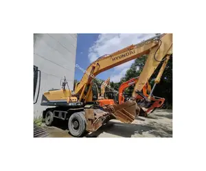 Used Excavators in Shanghai Hyundai R210W-9 Excavator 22 ton Crawler Excavator for Sale