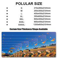 Tapis de souris holographique personnalisé, grand format premium, réfléchissant, pour jeux, avec base en caoutchouc antidérapante et bords cousus