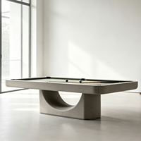 Table de billard commerciale moderne convertible en bois massif pour usage intérieur, mini table de billard américain 7ft 8ft 9ft, accessoires de billard et snooker pour la maison