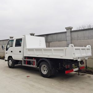 Venta Directa de Fábrica, Camión Isuzu con Caja de Carga para Transporte en Obras de Construcción, 4x2, Doble Cabina, Camión Volquete de 3 Toneladas, Mini Dumper - Product Image 4