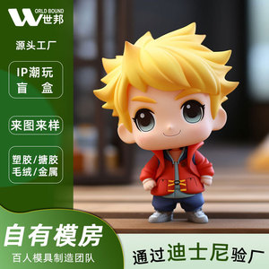 Figurine en PVC, jouet de collection, personnage de dessin animé personnalisé, produits dérivés d'animation unisexe, articles finis - Product Image 5