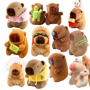 Christmas Themed Capibara Plush Doll Festive Holiday Decorations and Gift for Kids or Collectors <b>Stuffed</b> Animal <b>Toy</b> - Product Image 4