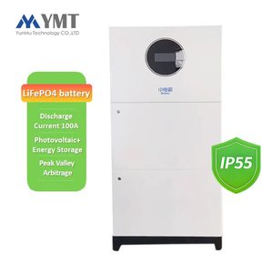 แผงโซลาร์เซลล์แบบออฟกริดไฮบริด 5KW 10KW 20KWh 50KWh สำหรับแบตเตอรี่และชุดอุปกรณ์ครบชุด ระบบกักเก็บพลังงานภายในบ้าน YM-B200 Batter - Product Image 1