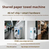 Hardware inteligente IoT para máquina de donación de tejidos de China con chip IoT 4G, pago por escaneo de código, miniprograma, placa de circuito y desarrollo de aplicaciones