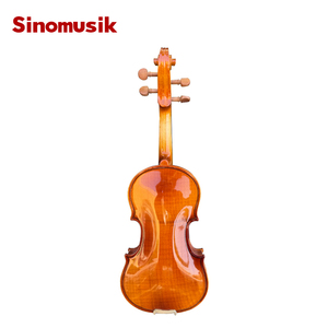 Tamaño <span class=keywords><strong>pequeño</strong></span> <span class=keywords><strong>Precio</strong></span> económico bajo Pulverización Purfling Violín sólido Color alemán con arco de caja - Product Image 3