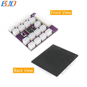 ATX 24PIN гнездовая до 17*12 В PCI-E 6-контактный разъем блок питания для видеокарты GPU - Product Image 4