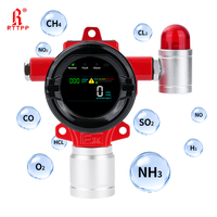 Detector de Oxígeno Fijo para Espacios Confinados Industriales de 0-30%VOL, Detector de Gas Oxígeno a Prueba de Explosiones de 0-25%VOL con Salida de Relé