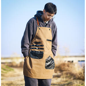 Tablier en toile <span class=keywords><strong>de</strong></span> mode Vêtements <span class=keywords><strong>de</strong></span> travail spéciaux pour hommes <span class=keywords><strong>et</strong></span> femmes artistes <span class=keywords><strong>de</strong></span> <span class=keywords><strong>repassage</strong></span> <span class=keywords><strong>et</strong></span> <span class=keywords><strong>de</strong></span> teinture Vêtements <span class=keywords><strong>de</strong></span> travail <span class=keywords><strong>de</strong></span> coiffeur Tablier - Product Image 5