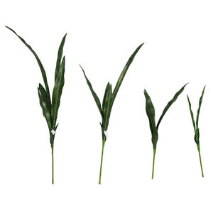 Buena venta 3D impresión diferente Color Artificial <span class=keywords><strong>Sansevieria</strong></span> planta Faux suculenta planta Tropical para sala de estar interior - Product Image 1