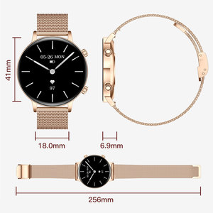 Reloj Inteligente MK96 con Pantalla AMOLED HD de 1.32 Pulgadas, Caja Circular de Metal, para Damas, Elegante, para Uso Diario en la Oficina, Venta al por Mayor de Fábrica - Product Image 4