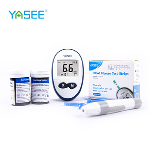 Bandelettes de <span class=keywords><strong>test</strong></span> de glycémie pour diabétiques certifiées CE Yasee, durée de conservation de 2 ans, glucomètre - Product Image 2