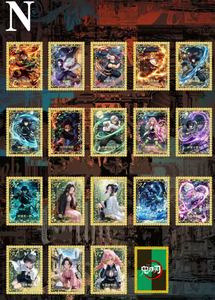 Carte da Collezione all'Ingrosso per Live Streaming: Carte Metalliche Hot JIANXIN Ghost Demon Nezuko <span class=keywords><strong>Tanjiro</strong></span> - Product Image 6
