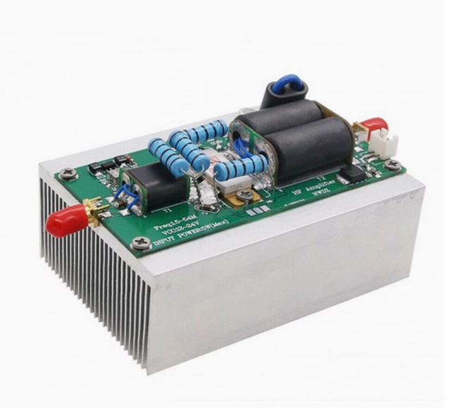 100W50W30W Shortwave Amplifier RF Power Amplifier HF Amp 2-54MHz HF RF Amplifier for Ham Radio 2 - 54 MHz DC12-16V 9-12A