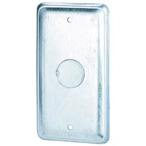 16.mm 4*2 Handy utilitário em branco Elétrico metal interruptor caixa tampa placa projeto caixa capa