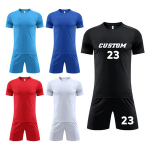 Ropa deportiva de equipo para hombre, camiseta de fútbol, camisetas de fútbol de secado rápido de alta calidad con logotipo OEM - Product Image 3