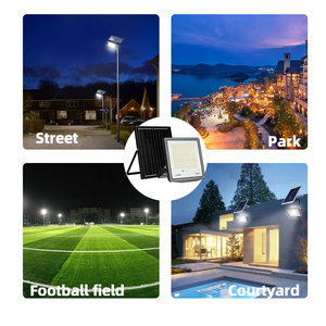 Sản Phẩm Phổ Biến 2025 Năng Lượng Mặt Trời Nhẹ Lũ Lụt Ánh Sáng 60 Watts 120W Không Thấm Nước Năng Lượng Mặt Trời Vườn Đèn Lũ - Product Image 5