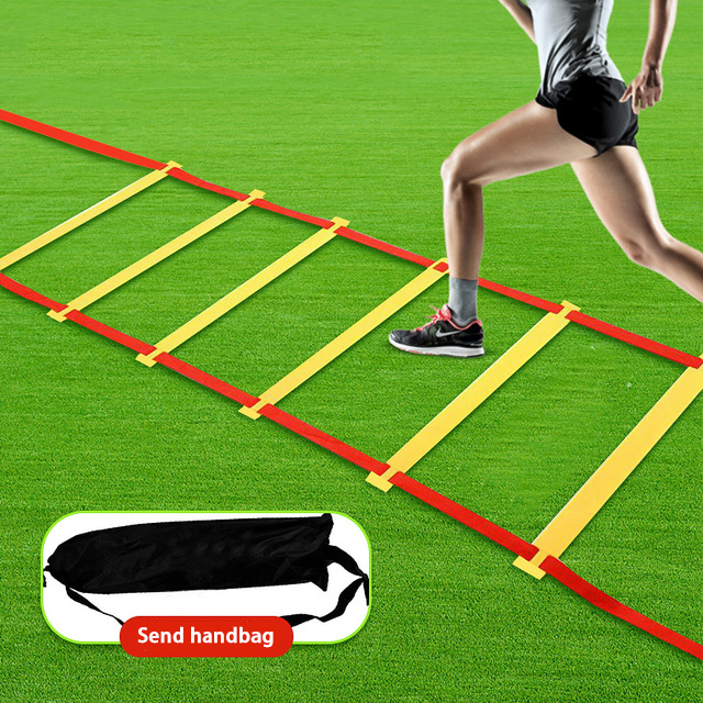 Custom Speed Agility Ladder – Fitness Footwork Training Equipment for Football, Soccer, Basketball & Athletic Drills - View 3