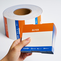 Billet thermique personnalisé à bas prix pour exposition, événement, spectacle, bon de réduction, coupon de paiement, billet d'entrée