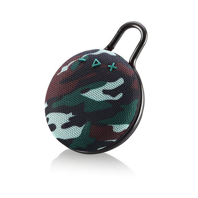 Clip3 Wholesale Wireless Speaker Portable Bass Outdoor Clip Fabric Small BT Bike Waterproof BT Speaker