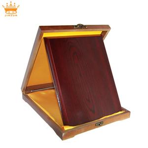 Prezzo all'ingrosso targa di legno premio di lusso laccato in legno Souvenir targa personalizzata targa bianca personalizzata - Product Image 1