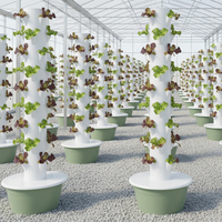 2026 OEM Systèmes de culture verticaux hydroponiques et aéroponiques commerciaux pour serres et jardins en tour