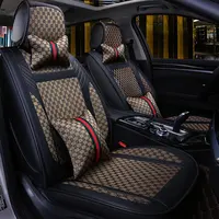 Housses de sièges de voiture personnalisées, couvre-sièges, nouveau Design, ensemble complet, à ceinture