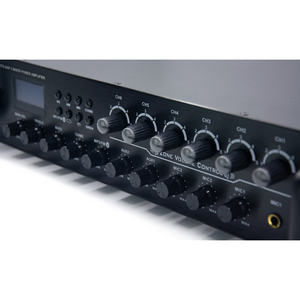 Thinuna Amplifier efek sistem alamat publik, Amplifier <span class=keywords><strong>Audio</strong></span> kombinasi siaran <span class=keywords><strong>Audio</strong></span> seri VTA II 6 Zona 5 EQ - Product Image 3