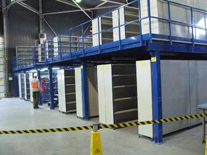 Planchers mezzanine en acier Rack Plancher surélevé Stockage Grenier Système de rayonnage pour le stockage en entrepôt - Product Image 6
