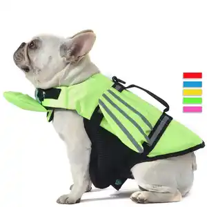 เสื้อชูชีพสำหรับสัตว์เลี้ยงเสื้อสุนัขแบบมีปีกเสื้อชูชีพแบบ Flotation Preserver เสื้อสุนัขแบบหรูหรา