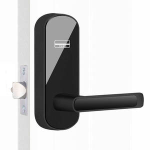 Fácil reemplazo <span class=keywords><strong>Pro</strong></span> USB Smart Hotel Lock Aleación de zinc Antirrobo Cerradura de puerta electrónica impermeable EE. UU. Pestillo único 5050 Mortaja - Product Image 3