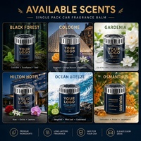 BKR OEM Baume Parfumé Solide pour Vitres de Voiture, Désodorisant Longue Durée, Parfum d'Ambiance, Aromathérapie pour Voiture et Maison, Vente en Gros