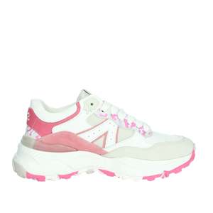 Zapatillas Deportivas para Mujer Accademia 72, Blancas y Fucsia, con Suela Gruesa, Estilo Casual y Moderno - Product Image 3