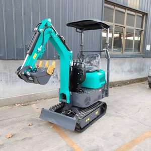 Escavadeira Compacta a <span class=keywords><strong>Diesel</strong></span>, <span class=keywords><strong>Mini</strong></span> Escavadora de 0,8 Toneladas, Garantia de 1 Ano, Operação com Teclas de Atalho para Uso em Fazendas, Jardins e Construções - Product Image 4