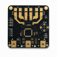 Carte de contrôle sans balais pour outils électriques (PCB nu) - Service de conception de systèmes de moteurs électroniques multicouches BLDC et assemblage PCBA personnalisé
