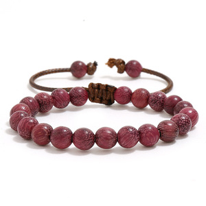 Accessori di moda sandalo Bead bracciale bracciale in legno di Agarwood bracciale in legno <span class=keywords><strong>per</strong></span> uomo e donna stile di <span class=keywords><strong>coppia</strong></span> - Product Image 6