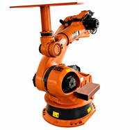 Bras robotisé industriel à 6 axes KUKA, robuste, pour palettisation, charge utile de 210 kg, portée de 2701 mm, précision de répétition de 0,06 mm, garantie d'un an