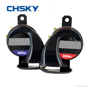CHSKY coche, motocicleta, camión, alto volumen, parabrisas, impermeable, bocina eléctrica de caracol - Product Image 1