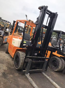 TCM utilisé 5 tonnes chariot élévateur TCM FD50 Diesel chariot élévateur moteur pompe forte Dimensions techniques ventes ISO - Product Image 4