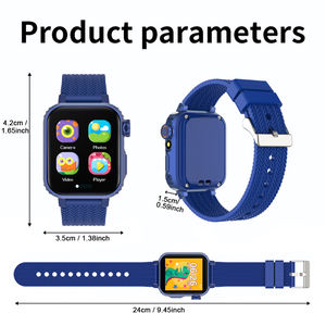 Reloj Inteligente para Niños <span class=keywords><strong>con</strong></span> Diseño de Cámara <span class=keywords><strong>Oculta</strong></span>, Pantalla IPS, Correa de Silicona, Alarma, Calendario, para Edades de 5 a 12 Años, Regalo para Festividades, Reproductor de Música y Fotos - Product Image 4