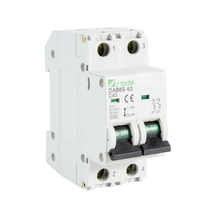 CDADA DAB6-63 ミニタイプ銅製サーキットブレーカー 1P 2P 3P 4P 4.5KA 6kA 1-63A ミニチュアサーキットブレーカー 高品質 - Product Image 4