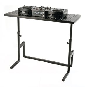 Quik Lok-DJ/233, DJ Workstation, แบบฟอร์มและฟังก์ชั่น, น้ำหนักเบา, 4ตำแหน่งความสูง (64-97ซม.), 12.5กก., สีดำ - Product Image 3